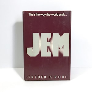 Jem - Frederik Pohl - Vintage Sci-Fi Hardcover Book 1979 St. Martin&#39;s Press BCE - Classic Science Fiction HCDJ