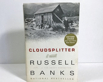 Cloudsplitter - Russell Banks - Vintage 1999 Paperback Book HarperPerennial Edition - 19th Century Historical Novel, Civil War, John Brown