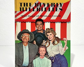 The Beverly Hillbillies: The Saga of Wildcat Creek - 1963 Hardcover Children's Whitman 1960s TV Sitcom Series Book