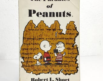 The Parables of Peanuts - Robert L. Short - 1968 Paperback Book, Modern Christian Theology, Charlie Brown, Snoopy Pbk