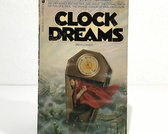 The Clock Of Dreams - Brian Lumley - 1978 Paperback Book 1st Jove/HBJ Edition - Lovecraft Cthulhu Mythos Sci-Fi Fantasy Fiction Pbk