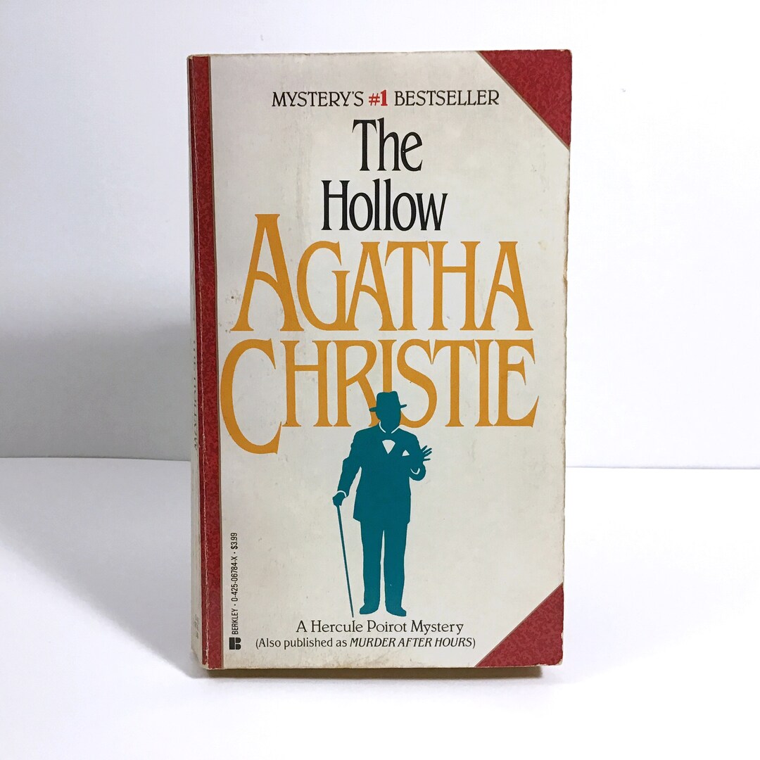 The Hollow Agatha Christie Vintage Paperback Book 1984 Berkley Books