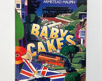 Babycakes - Armistead Maupin - 1984 Softcover Book, Harper & Row 1st Edition / 1st Printing - Tales of the City Series, San Francisco Novel
