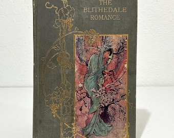 The Blithedale Romance - Nathaniel Hawthorne - 1901 Hardcover Henry Altemus Co. Vademecum Series Edition, Alphonse Mucha Art Cover Illus.