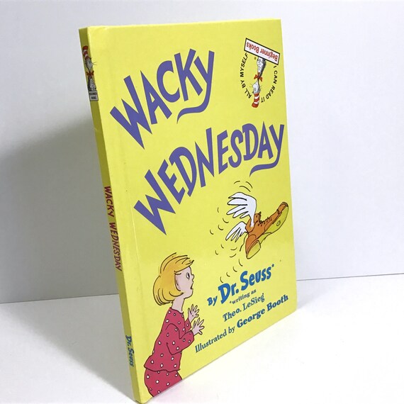Wacky Wednesday - Dr. Seuss / Theo Lesieg - Vintage Hardcover