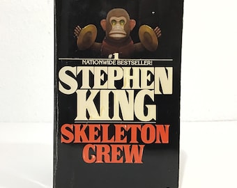 Skeleton Crew - Stephen King - 1986 Horror Paperback 1st Signet Printing - Short Stories Collection Pbk, Scary Nighttime Reading