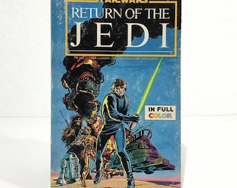 Star Wars Return of the Jedi - 1983 Paperback Marvel Comics Group, 1st Edition - Stan Lee, Collectible Comic Book Pbk
