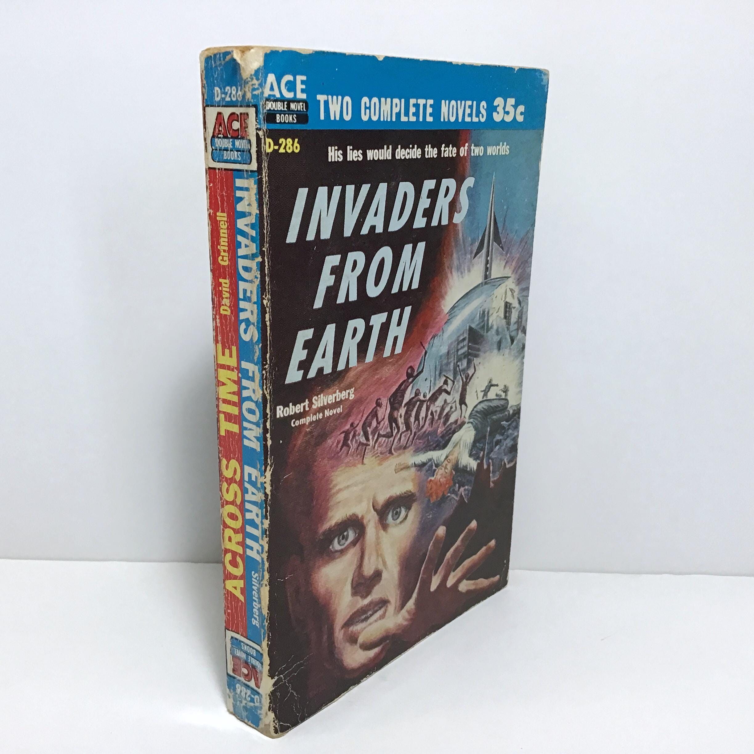 Invaders From Earth / Across Time - Robert Silverberg / David Grinnell ...
