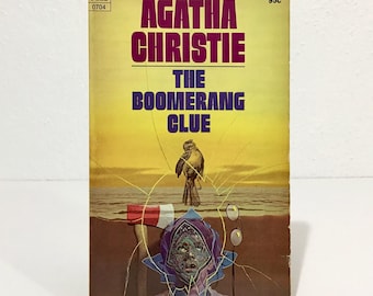 The Boomerang Clue - Agatha Christie - 1975 Dell Paperback - Detective Murder Mystery, Suspense Fiction Reader Pbk
