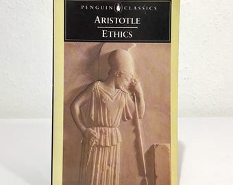 Ethics - Aristotle - 1976 Penguin Classics Paperback Book - Greek Western Moral Philosophy Pbk