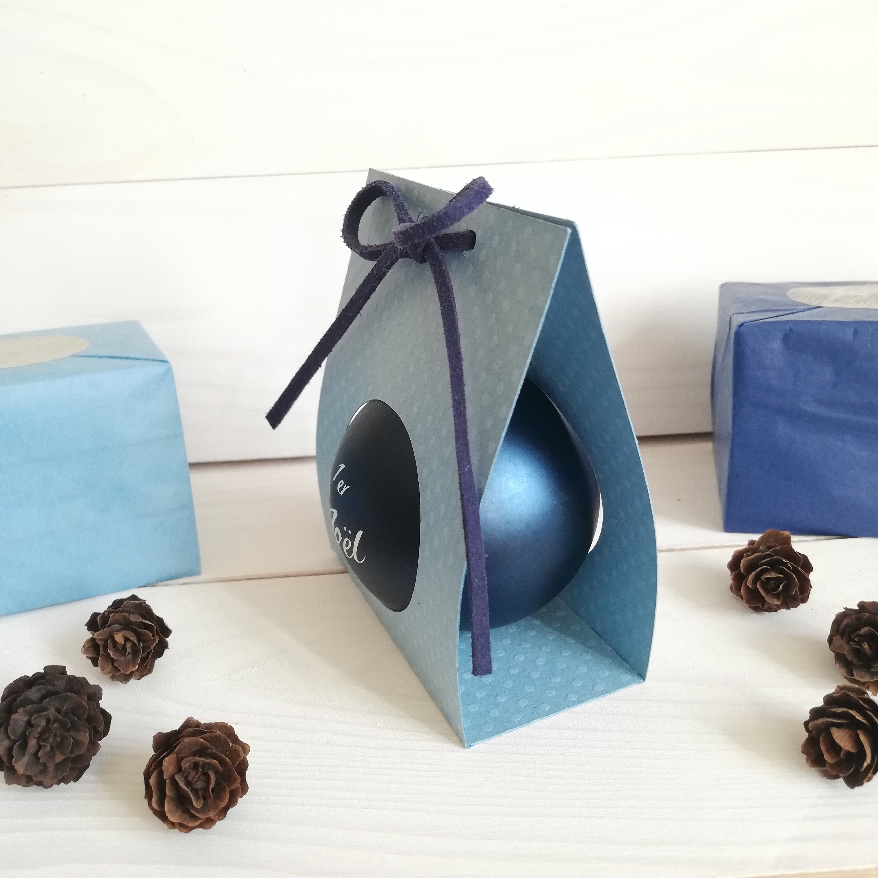 16 tailles, Boîte Boule de Noël SVG, Noël Cricut, Cricut Joy, Christmas