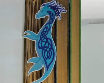 Celtic Knot Loch Ness Monster Vinyl Sticker Water Horse Sea Serpent Dragon Sticker