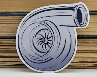 Turbo Sticker Multiple Color Options