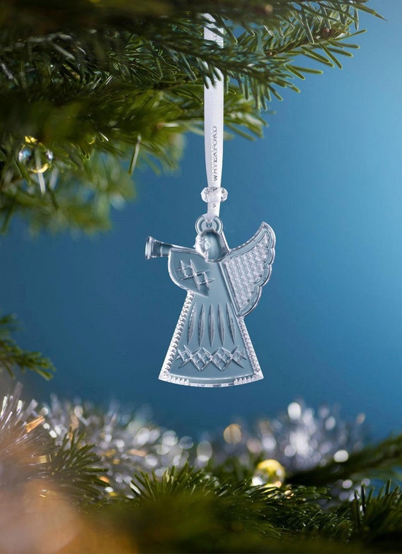 Waterford Crystal Angel Ornament Etsy