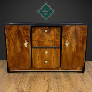 Art Deco cocktail cabinet, liquor cabinet, bar cabinet, Madison Belmont building.