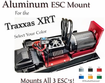 Soporte todo en uno de aluminio RCP-ESC XLX2 - Máx. 5 - Máx. 6 Se adapta a los soportes XRT de los 3 ESC