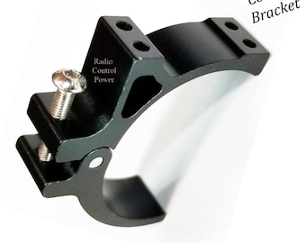 El soporte del ventilador del motor RCP Xtreme Cool Black se adapta a motores de 34 mm a 38 mm de diámetro