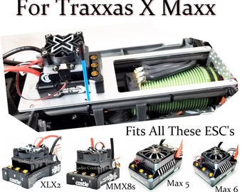 RCP-ESC Mount Fits Traxxas X Maxx All in One Max 5-Max 6-XLX2-MMX8s