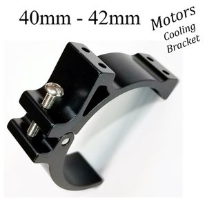 RCP Xtreme Cool Black Motor Fan Bracket Choose Your Bracket Size 40-42mm, 45-49mm, or 56-58mm