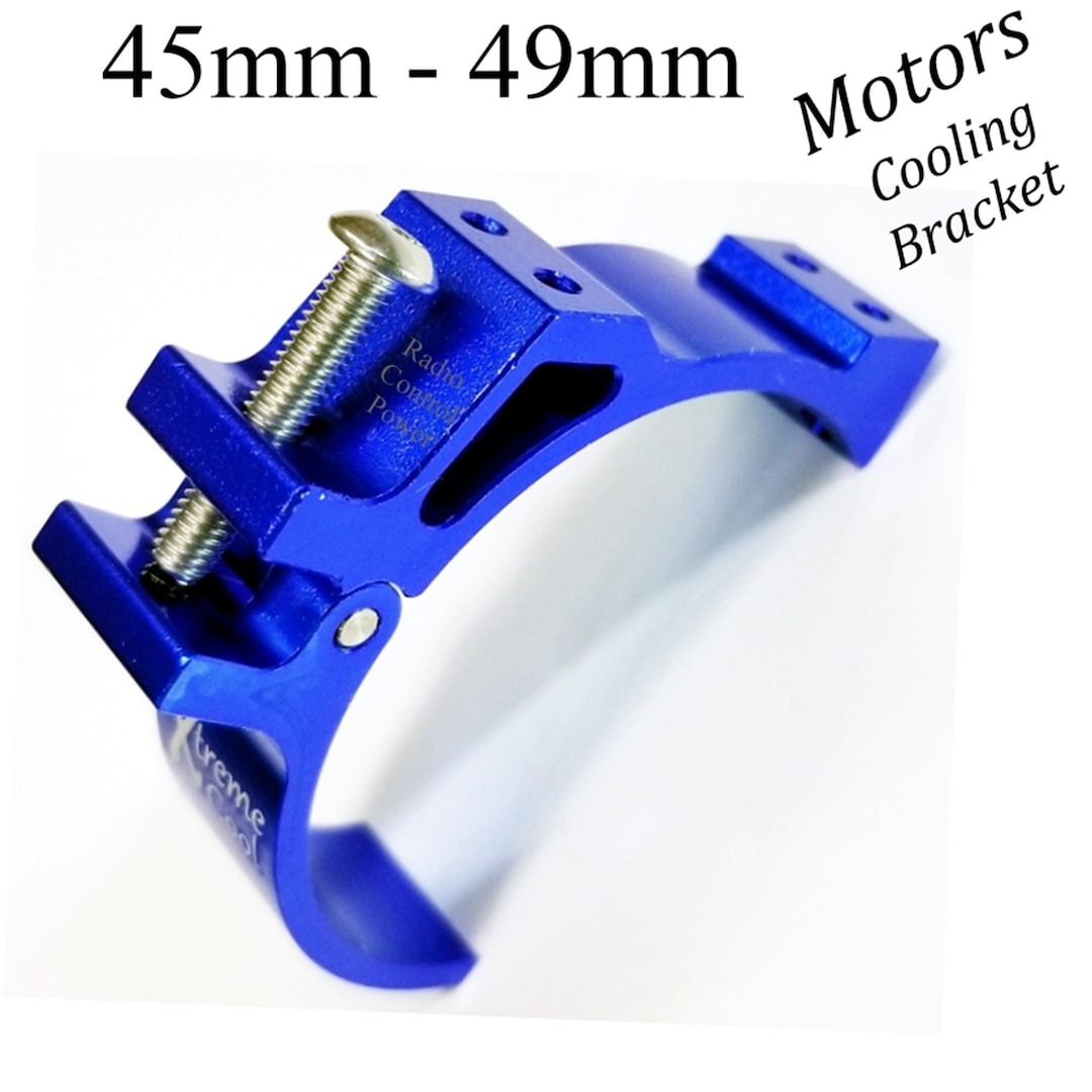 RCP Xtreme Cool Blue Motor Fan Bracket Choose Your Bracket Size 45-49mm ...