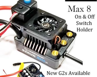 Soporte para interruptor de encendido y apagado ESC RCP Xtreme Cool Max 8 G1 o G2 o G2s