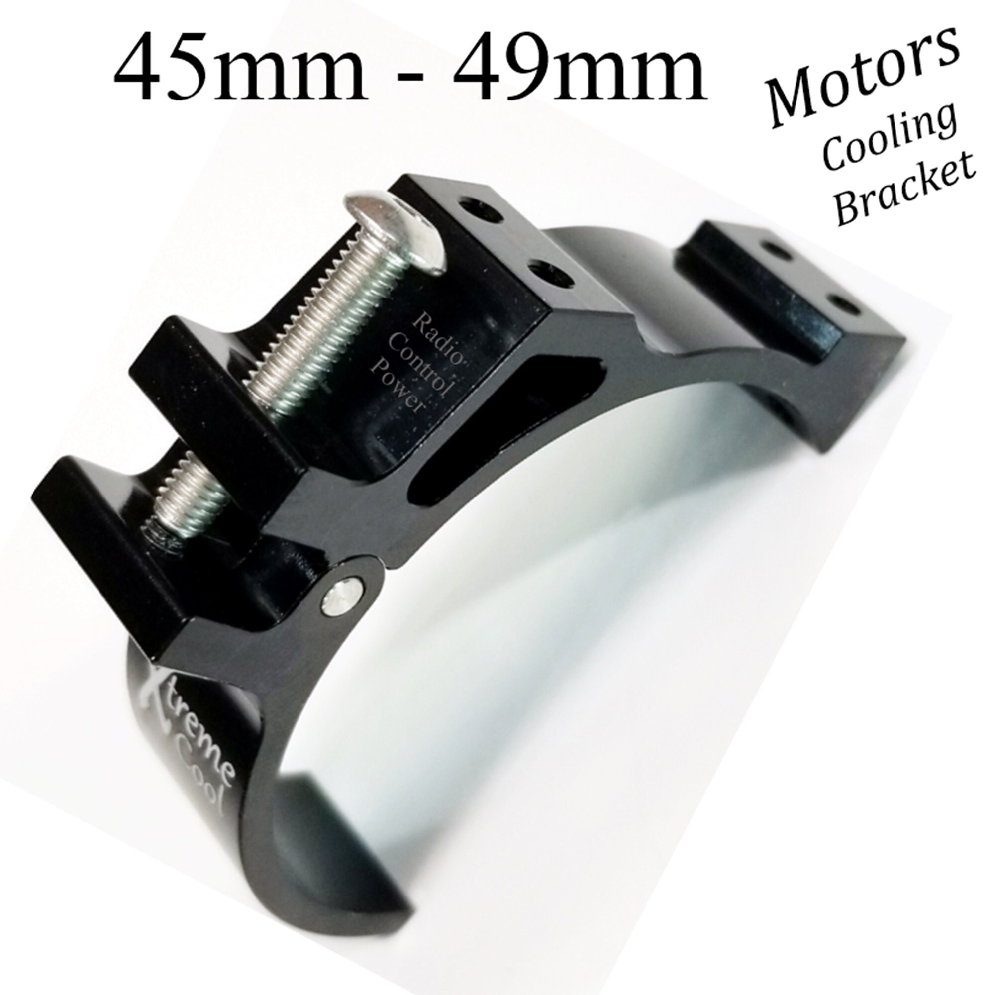 RCP Xtreme Cool Black Motor Fan Bracket Choose Your Bracket Size 40 ...