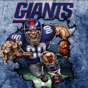 New York Giants 20oz. Stainless Steel Mascot Tumbler