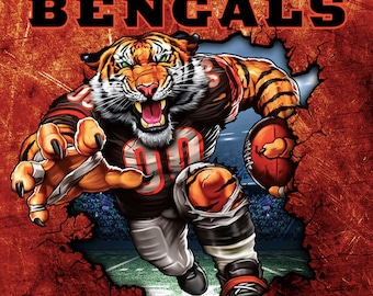 Football Digital 20 oz tumbler wrap