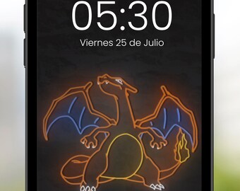 Neon wallpaper - Etsy México Neon wallpaper - Etsy México