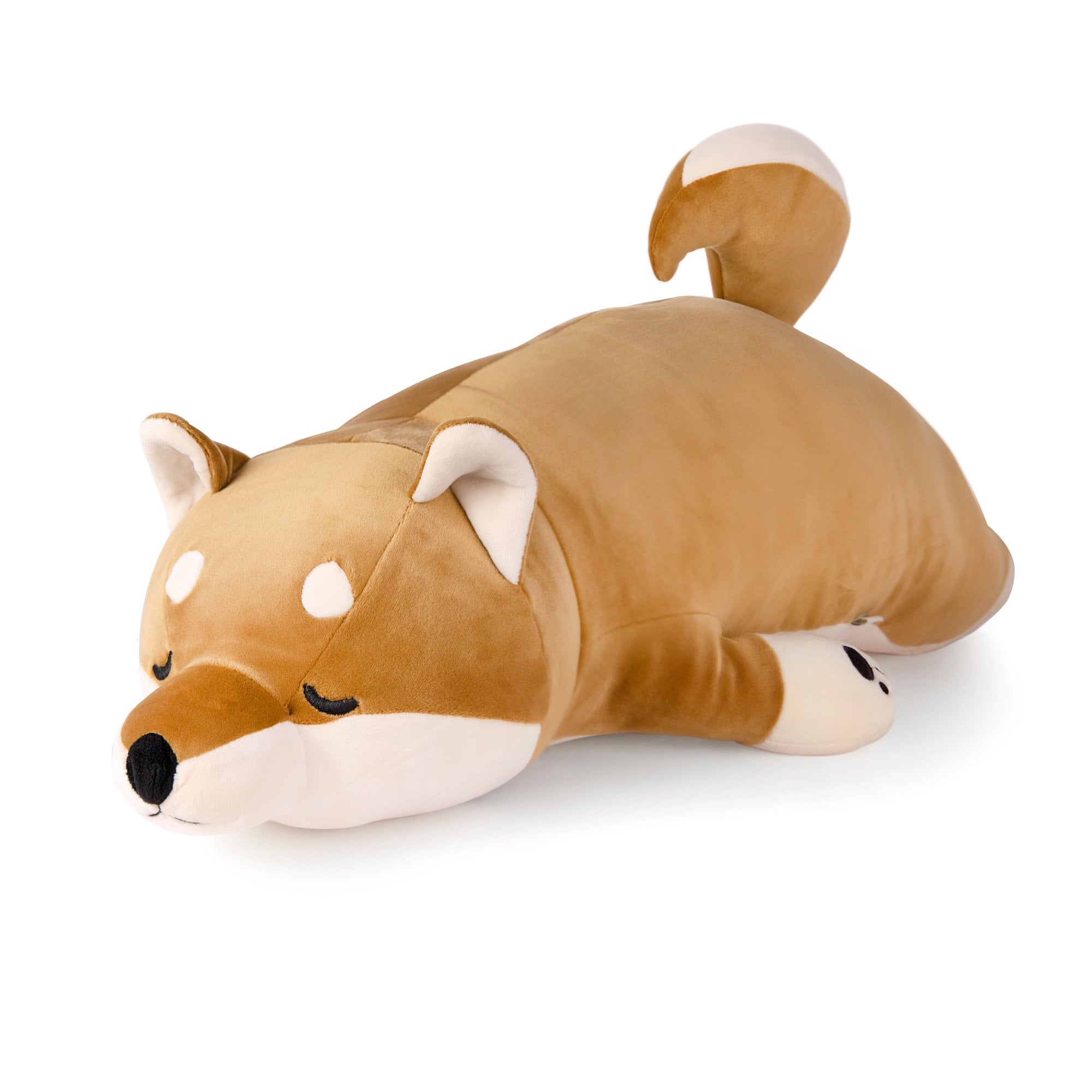 SYALEO Jouet Peluche Câlin Shiba Inu Peluche Animal en Peluche