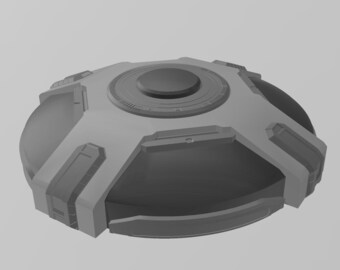 Halo Infinite Inspired Mine Prop 3D Model