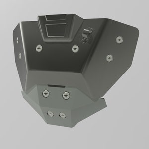 Modelo 3D de cofre con placa AAP/Kard inspirado en Halo