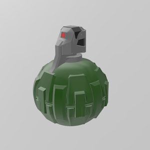 Modelo 3D de accesorio de fragmentación M9 inspirado en Halo Reach