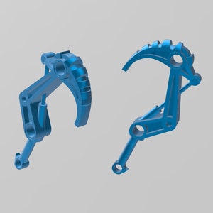 Bionicle Inspired Water Hooks 3D Printable Model