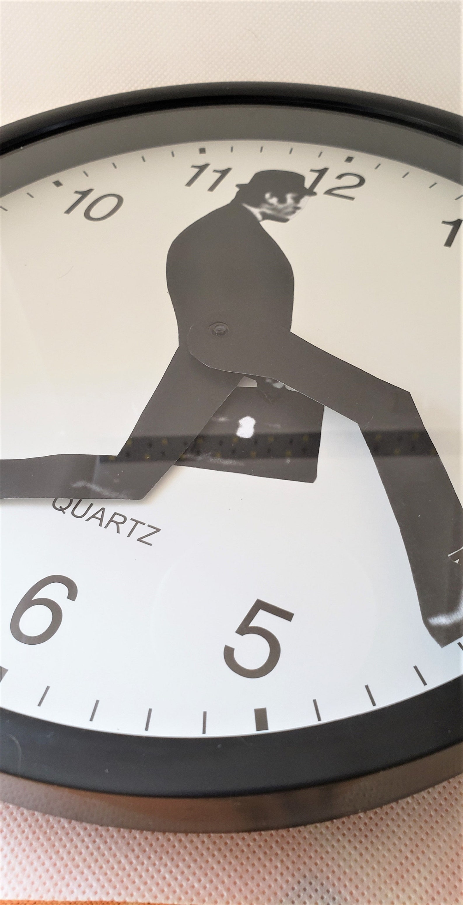 Wall Clock Black and White Funny Ministry of Silly Walks Silly Etsy UK