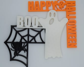 HALLOWEEN DECOR | 3D PRINTED | Ghosts | Spiders