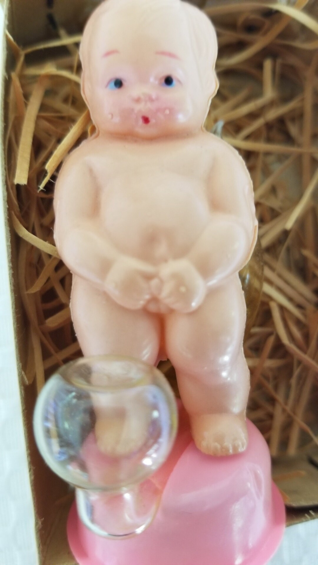 Celluloid Japan Vintage Novelty Toy Bubbling Baby 1950's Etsy