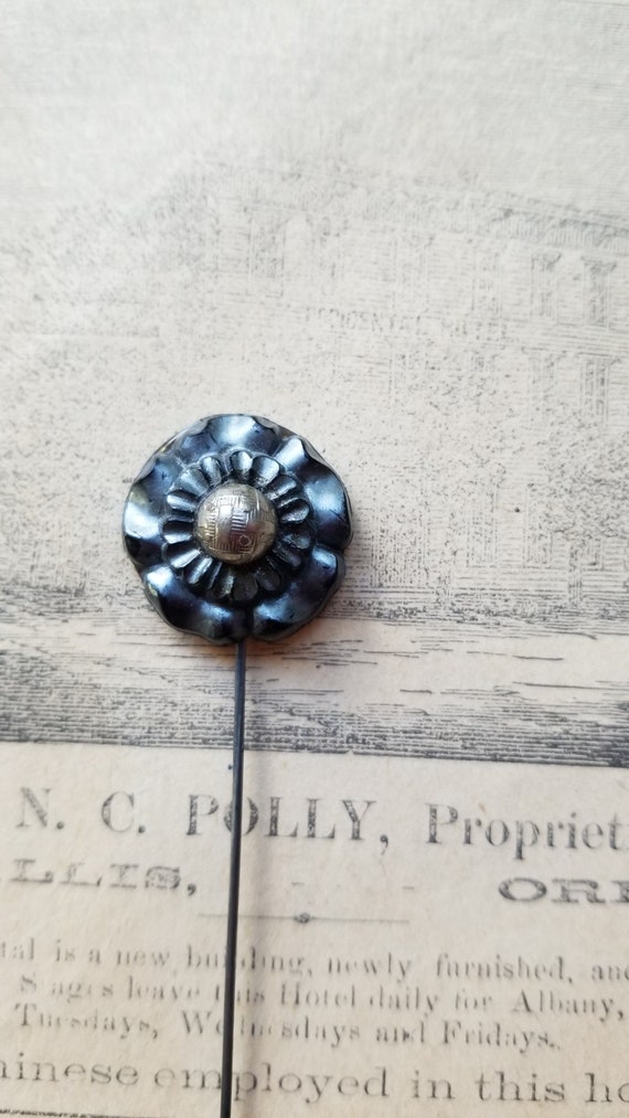 Antique Hat Pin, C. 1910's- 1920's Measures at 3 I