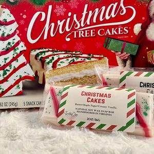クリスマスケーキ用ワックスメルト | クリスマスの香り | ホリデーギフト | 冬用ワックスメルト | クリスマスギフト | クリスマスプレゼント