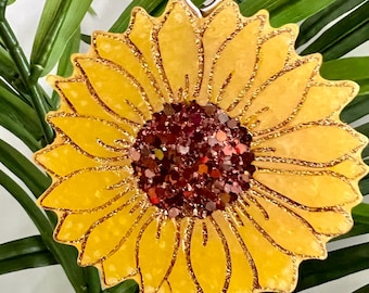 Sunflower Car Freshie | Duftendes Auto Lufterfrischer