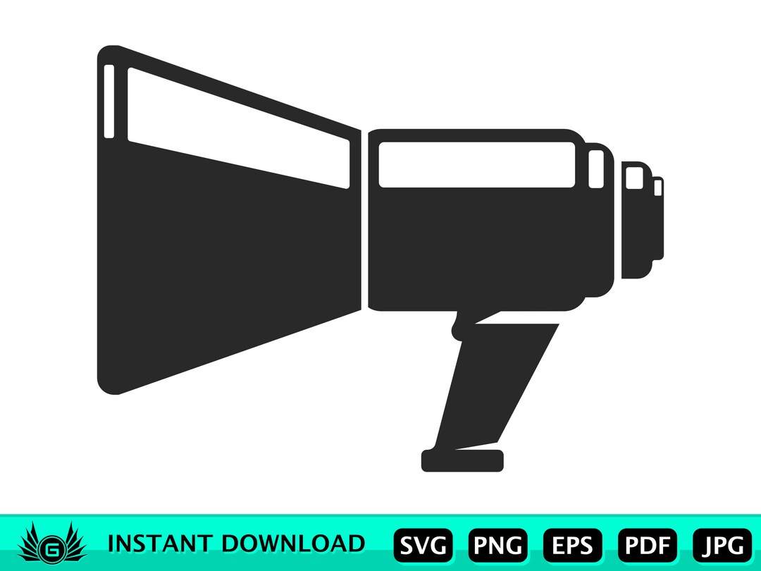 Megaphone SVG Bullhorn SVG Cheerleading SVG Cheer Svg Etsy UK
