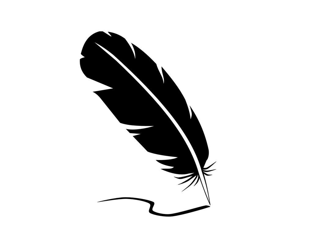 Feather Quill SVG Quill SVG Inkwell Pen Writing Old - Etsy Australia