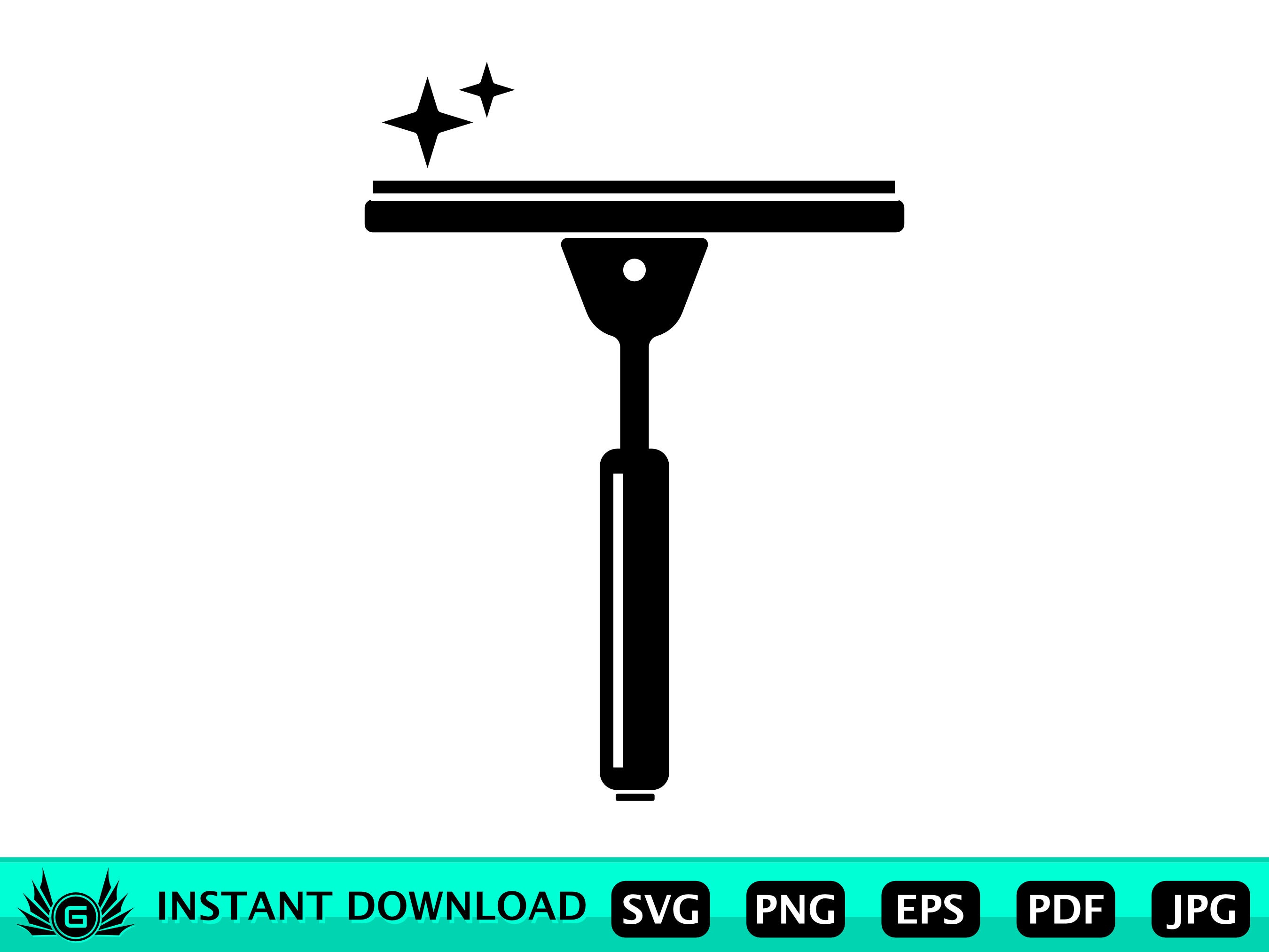 Squeegee Svg Window Cleaning Window Cleaner Window Squeegee Etsy
