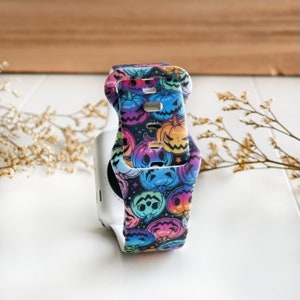 Halloween Pumpkins Rainbow dla Apple Watch Ultra i Series 8/7/6/5/4/3/2/1 SE dla mężczyzn i kobiet