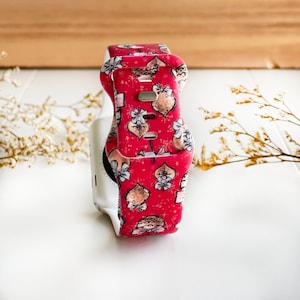 Vintage Red Christmas Ornaments For Apple Watch Ultra and Series 8/7/6/5/4/3/2/1 SE for Men and Women