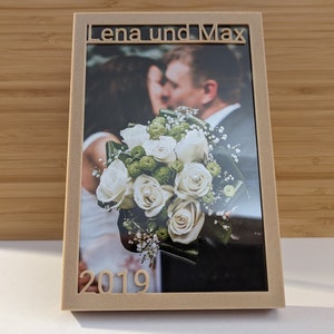 10x15 picture frame with individual text for every occasion - minimalist design