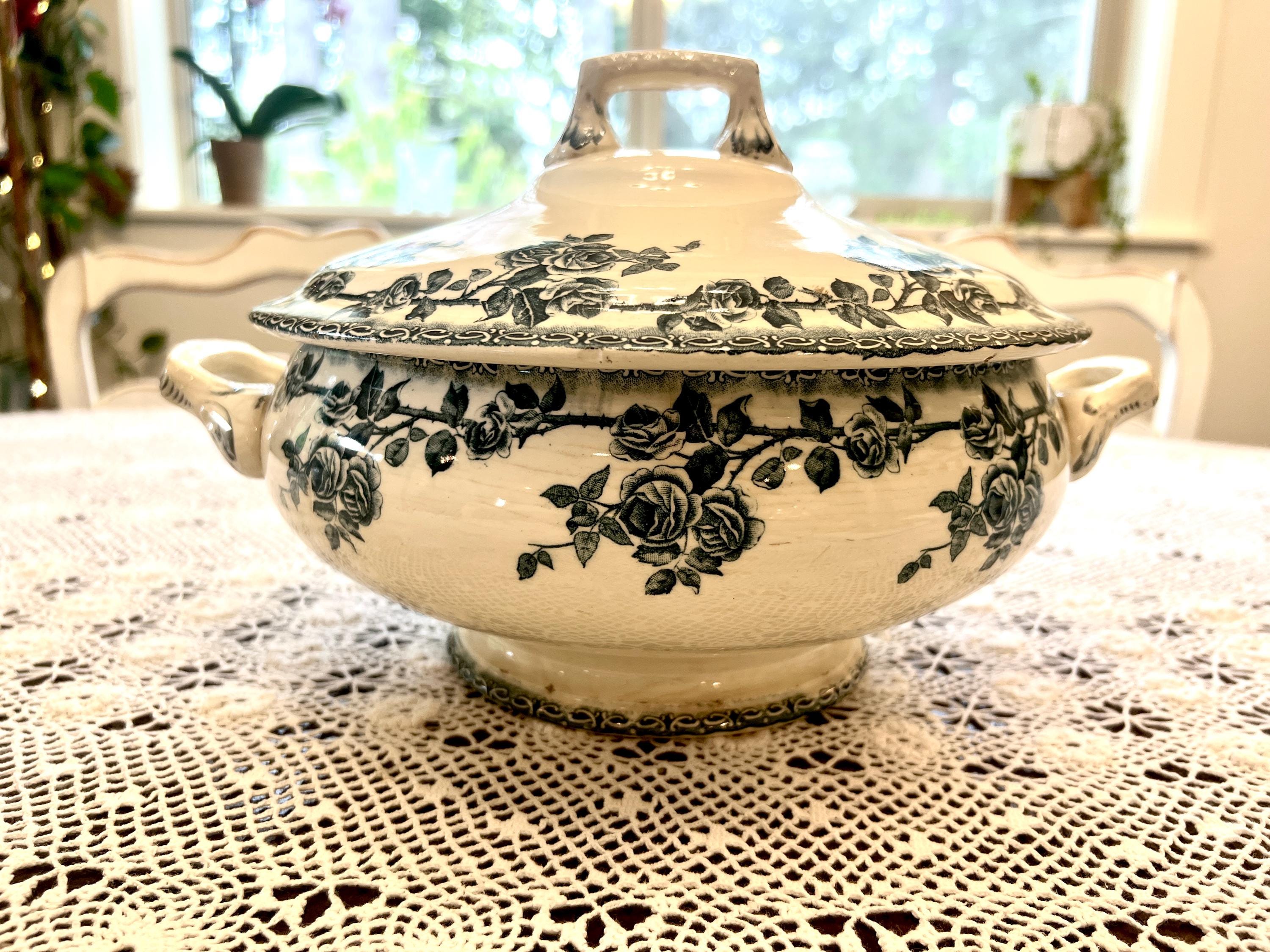 Antique soup tureen - Etsy 日本