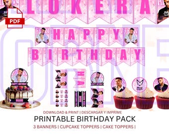 Rauw Alejandro Birthday Pack | Rauw Alejandro | Rauw Alejandro Cumpleaños | Rauw Alejandro SVG | Rauw Alejandro Party | Rauw Alejandro Shirt