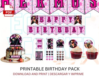 Carin Leon Birthday Banner | Carin Leon Birthday Pack | Carin Leon Cupcake Toppers | Carin Leon Cake Toppers | Carin Leon SVG