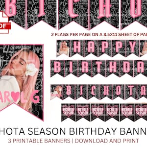 Karol G Birthday Banner | Bichota Season | Bichota Season Banner | Manana Sera Bonito| Karol G Party | Karol G Banner | Karol g Sticker